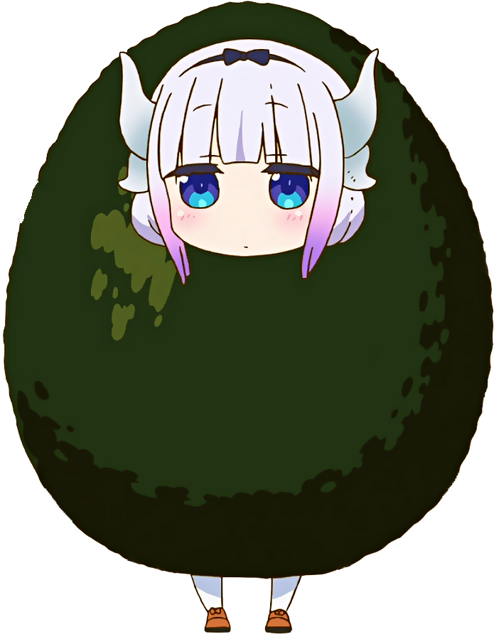 275kib, 891x891, Avocado Loli - Kobayashi Dragon Maid Funny (891x891)