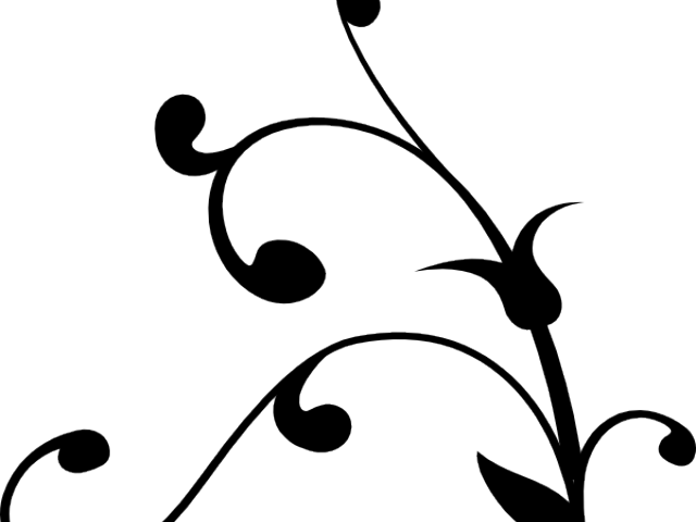 Curl Clipart Curly Cue - Tree Branch Clip Art (640x480)