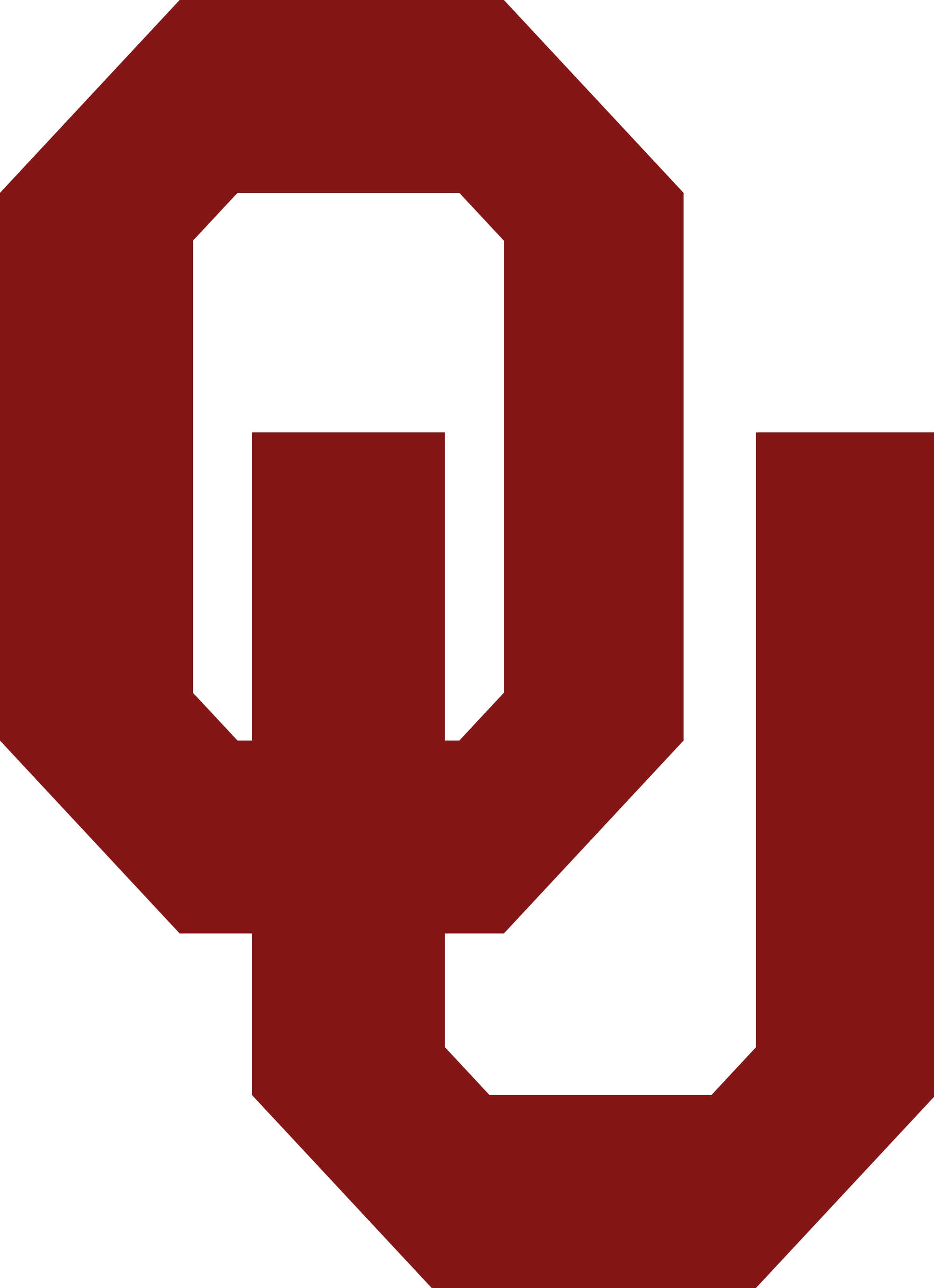 Minimalist Ou Clip Art Medium Size - Oklahoma Sooners Football Logo (2000x2759)