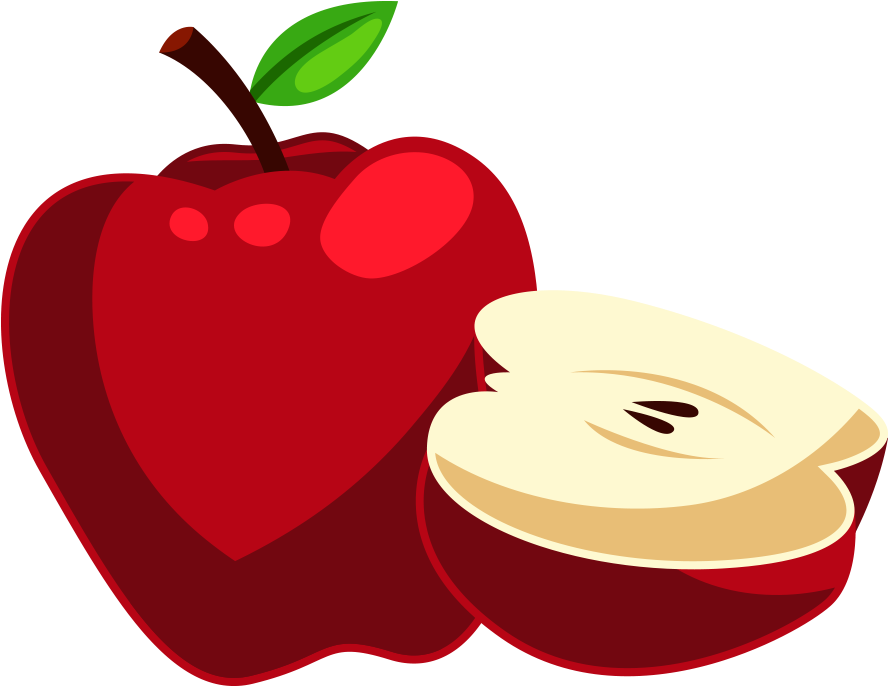 Apple Cartoon Clip Art - Apple Cartoon Clip Art (1000x1080)