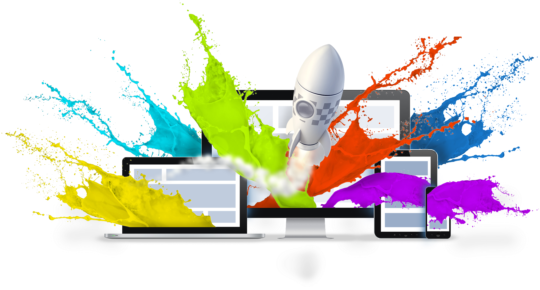 Creative Web Design Png (2400x1200)