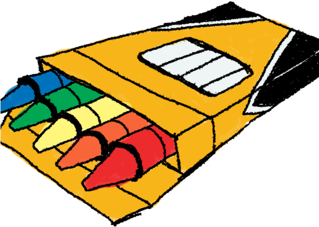 Marker Clipart Short Thing - Transparent Background Crayons Clipart (640x480)