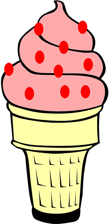 Dessert Food Cliparts 19, Buy Clip Art - Ice Cream Cone Clip Art (360x720)
