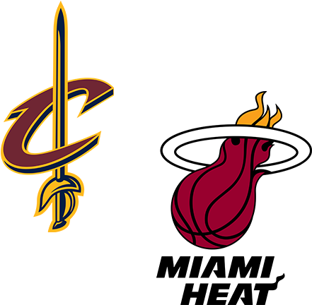 Cleveland Cavaliers - Miami Heat Logo 2018 (500x500)