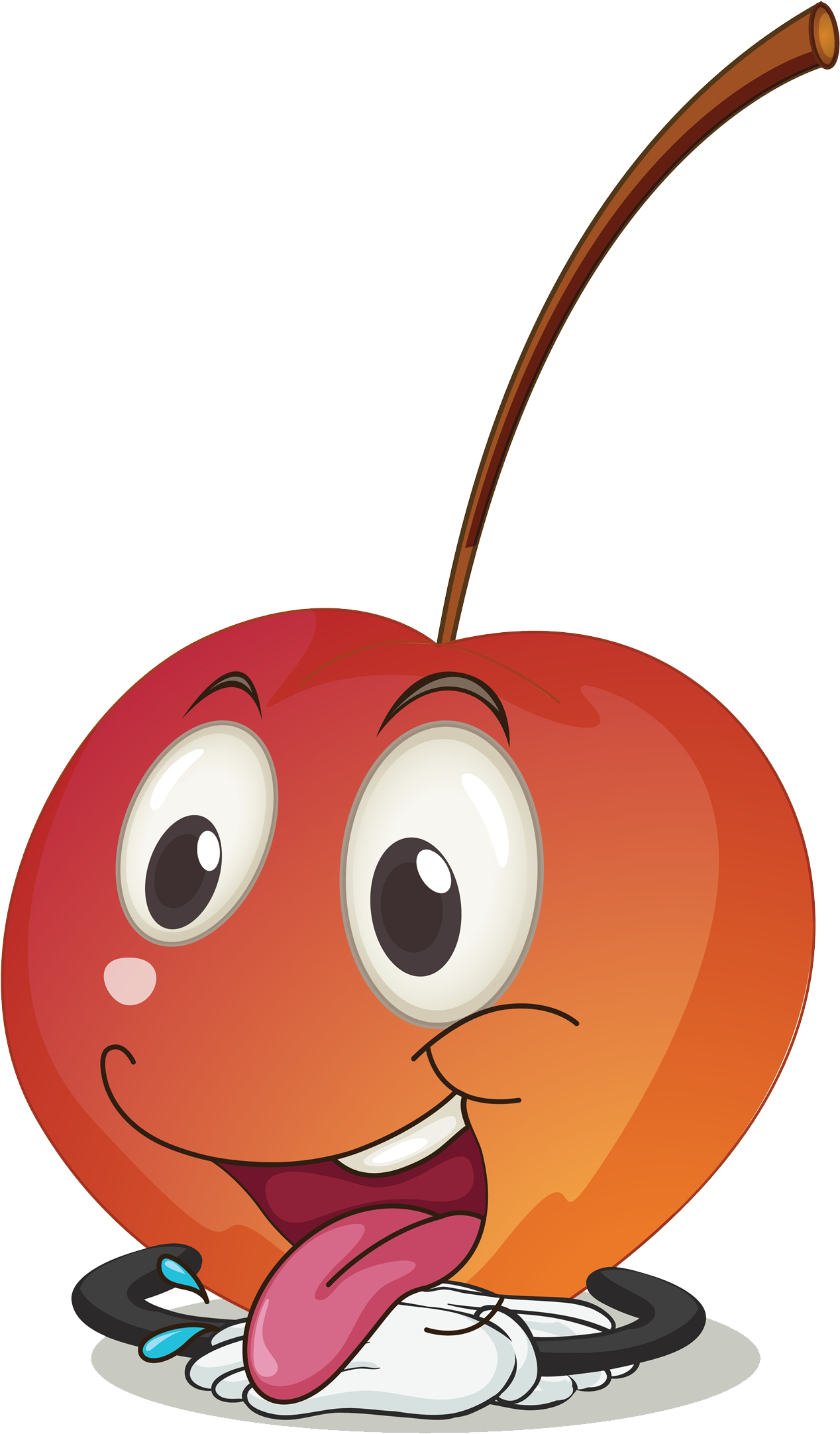 Cartoon Red Apple 1512*2312 Transprent Png Free Download - Cartoon Red Apple 1512*2312 Transprent Png Free Download (1512x2312)