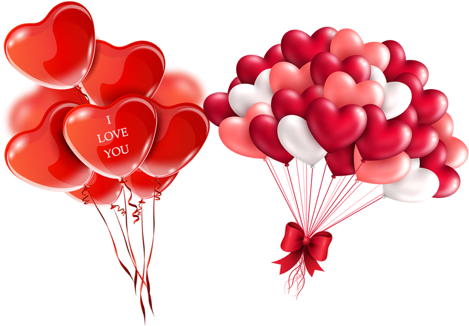 Heart Valentines Day Balloon Red - Heart Valentines Day Balloon Red (1920x1500)