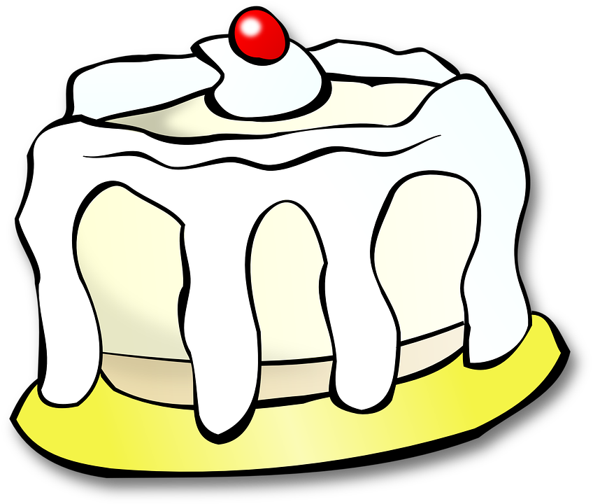 Cartoon Desserts Cliparts 19, Buy Clip Art - Cake 5'x7'area Rug (848x720)