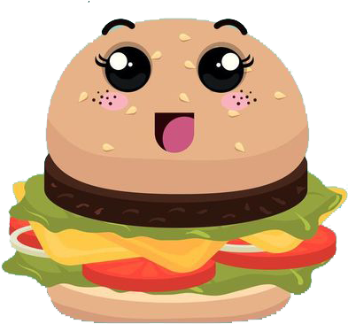Hamburger Fast Food Street Food Illustration - Hamburger Fast Food Street Food Illustration (600x600)