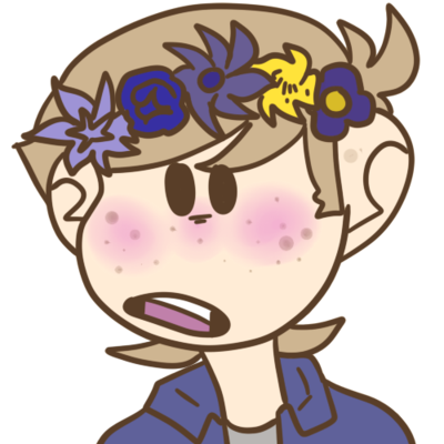 A Flower Crown Jon 4 Ur Soul By Mithrou - Jon Eddsworld Icon (400x400)