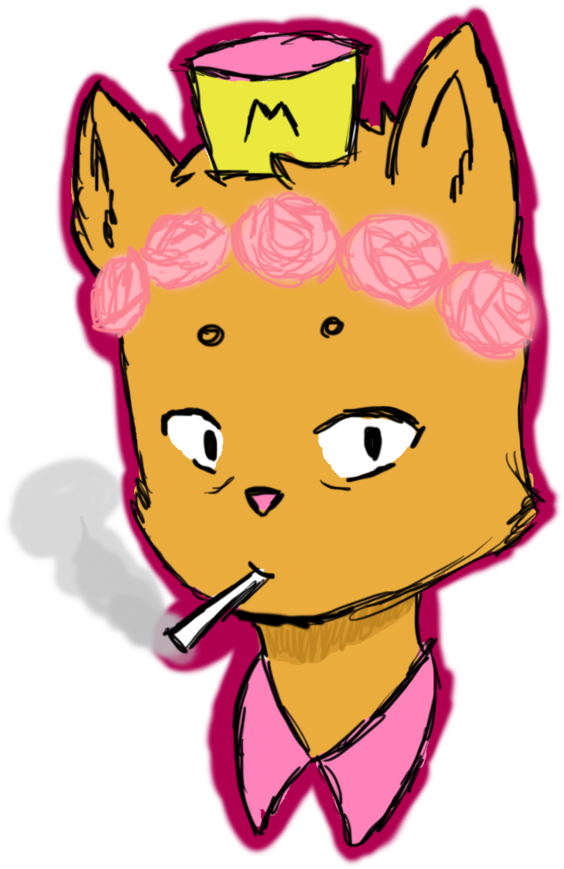 Burgerpants Flower Crown By Prince-galaxii - Cartoon (1024x1024)