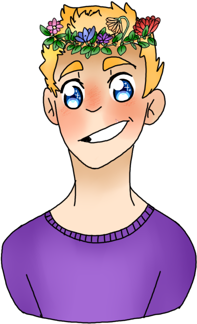 Jason Flower Crown Re Do By Owl Mom - Owl (499x665)