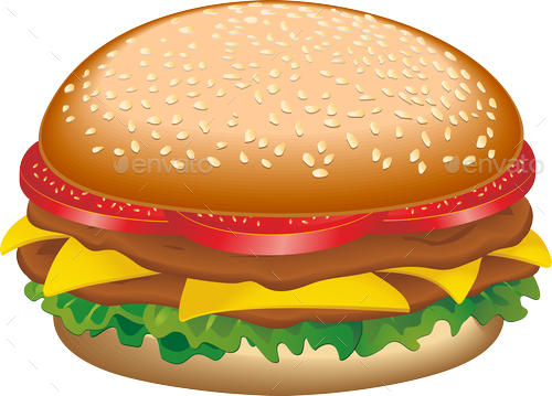 Fast Food Hamburger Fries And Drink Menu Preview Fries - Fast Food Hamburger Fries And Drink Pillow Case (500x359)