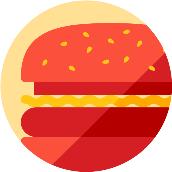 Burger-icon - Fast Food (844x844)