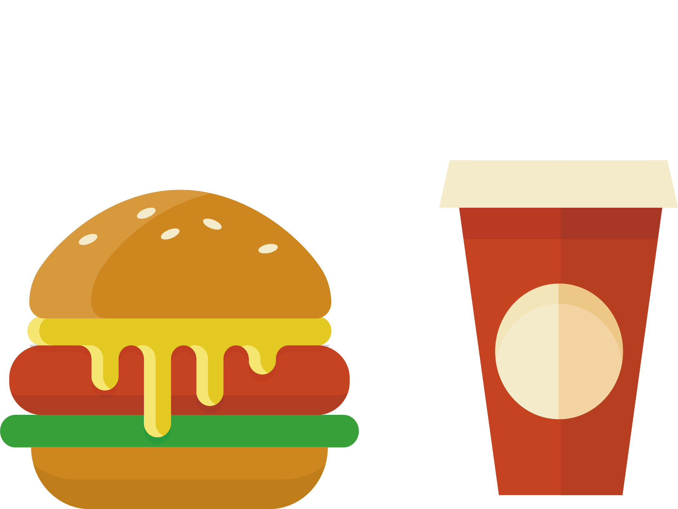Hamburger Fast Food - Fast Food (2172x1632)