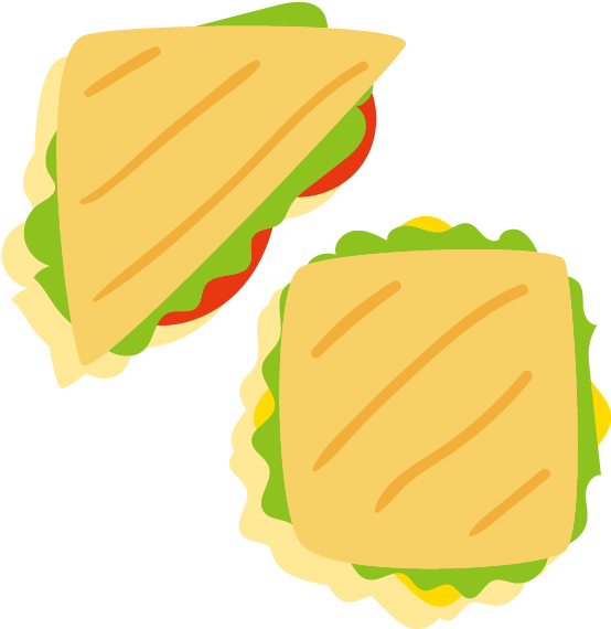 Panini Hamburger Club Sandwich Submarine Sandwich Fast - Sandwich (600x600)