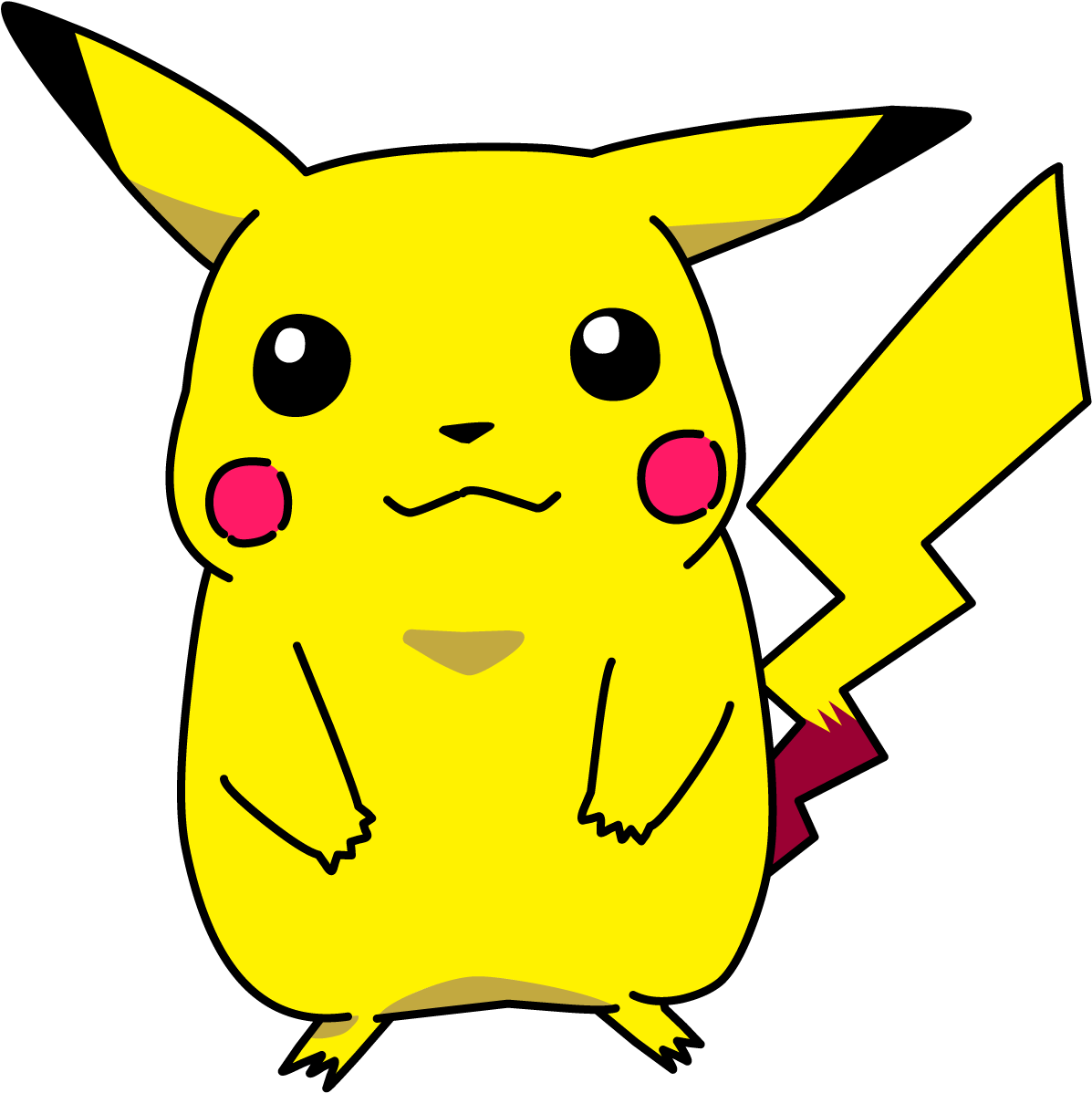 Pikachu Png - Pokemon Pikachu (1220x1215)