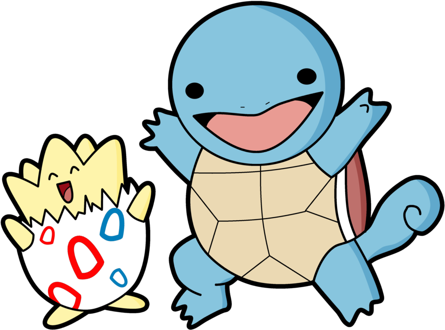 Dianassaur 1 0 Squirtle And Togepi By Dianassaur - Cute Squirtle Png (900x657)
