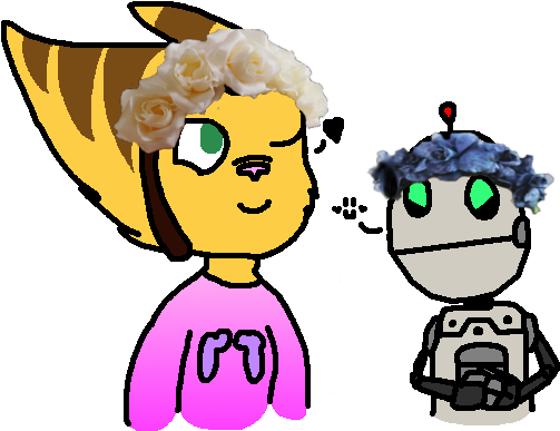 Flower Crown Bbies By Dubstep-galaxy - Cartoon (519x400)