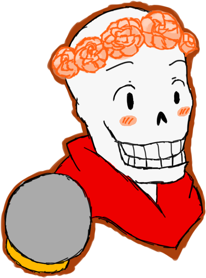 Papyrus Flower Crown Aka Precious Cinnamon Roll By - Papyrus Is A Precious Cinnamon Roll (1000x1000)