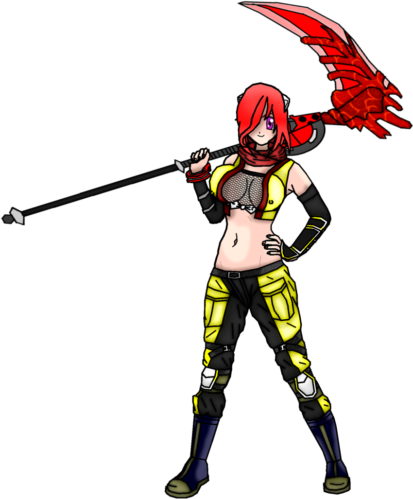 Kuraiko's Ninja Outfit By Devil Wolf Cyclone - Cartoon (1024x1536)