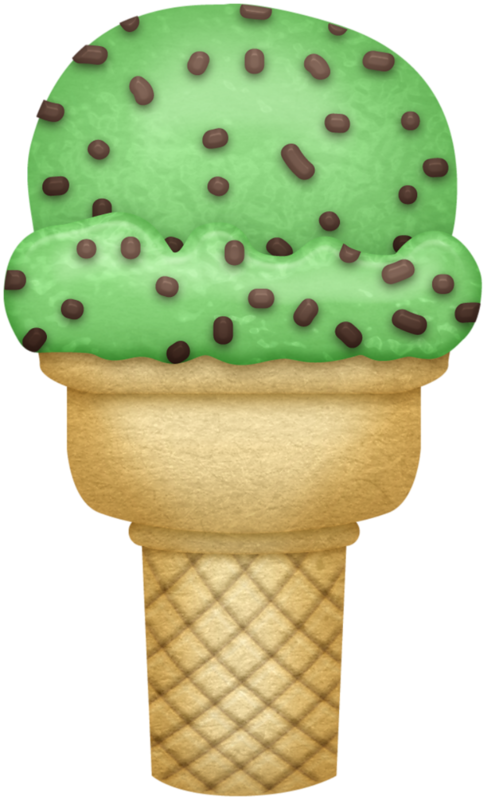 Яндекс - Фотки - Mint Ice Cream Clipart (486x800)