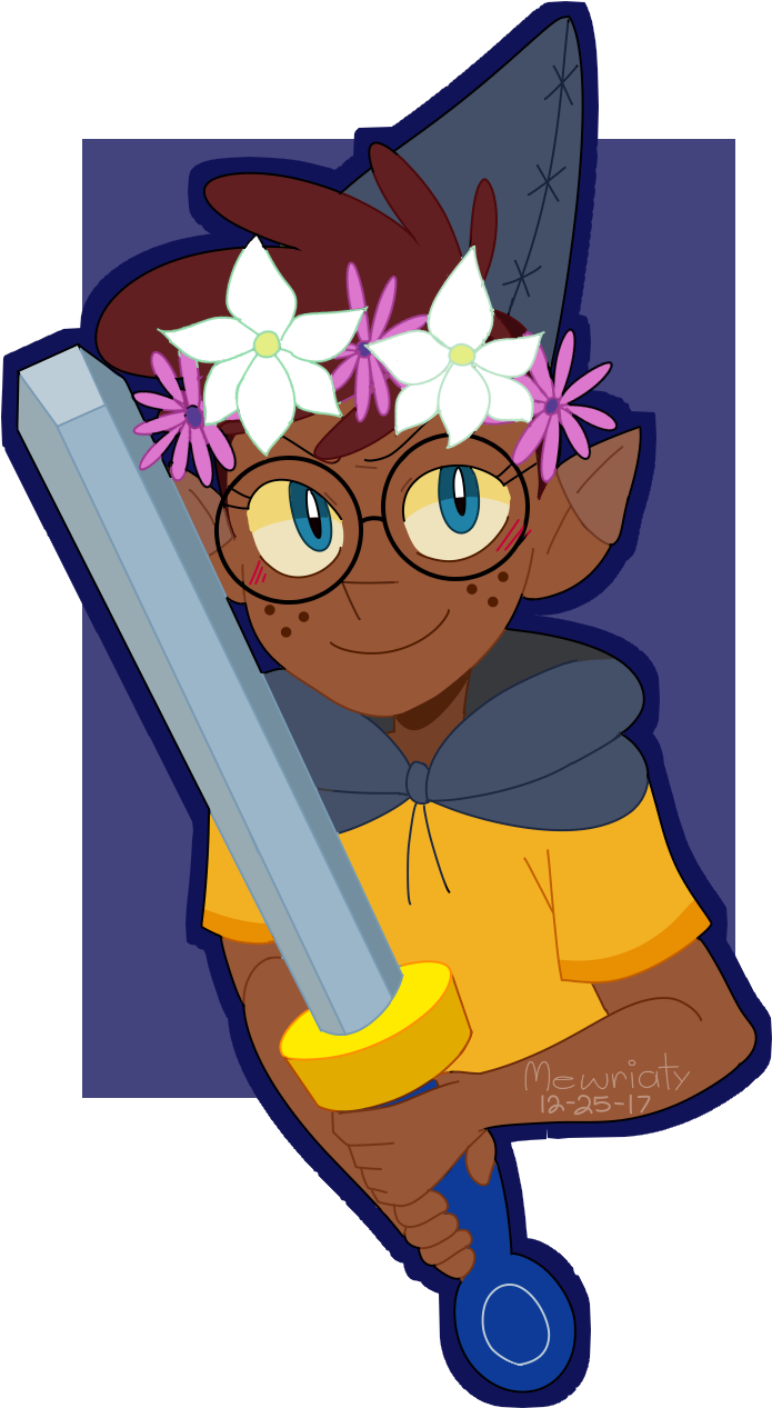 Flower Crown Nerris By Mewriaty - Art (773x1285)
