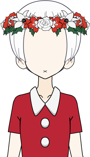 Winter Themed Flower Crown Export By Olirez - Kisekae Flower Crown (453x559)