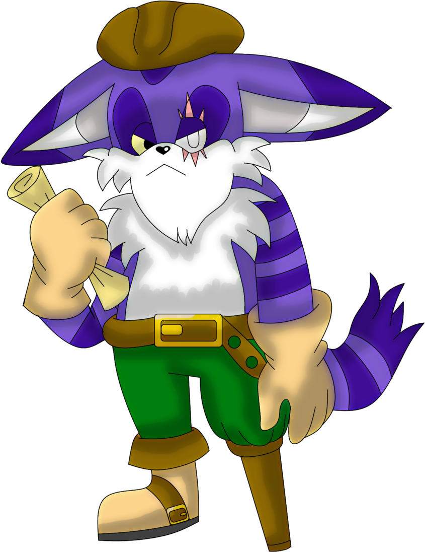 Old Picture Of Pirate Big The Cat By Cyclone62 - Cartoon (1024x1221)