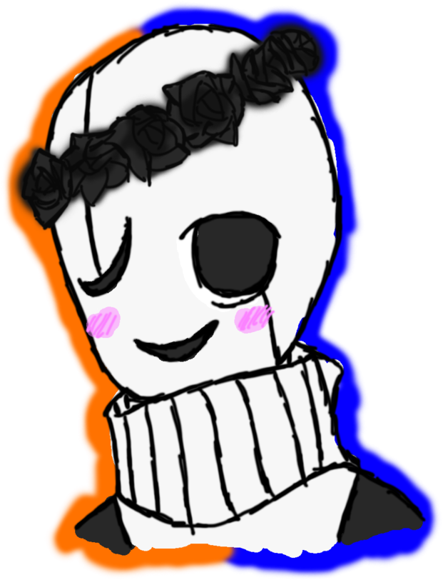 Gaster Flower Crown By Prince-galaxii - Gaster Flower Crown By Prince-galaxii (1024x1024)