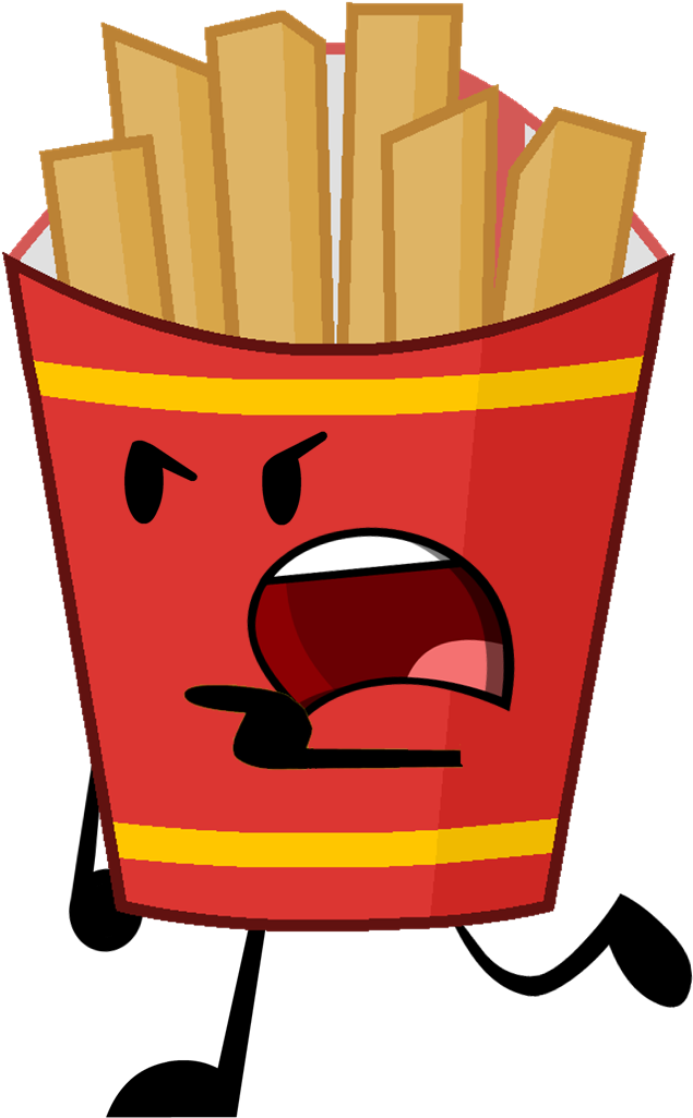 Fries Pose - Bfb Gelatin And Fries (699x1042)