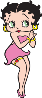 Betty Boop Logo Vector - Betty Boop Thank You (400x400)