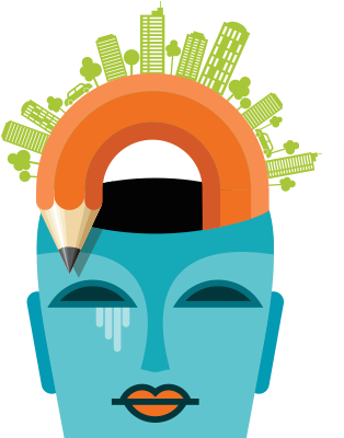 See You At Printers Row - Green City Sympol (365x400)