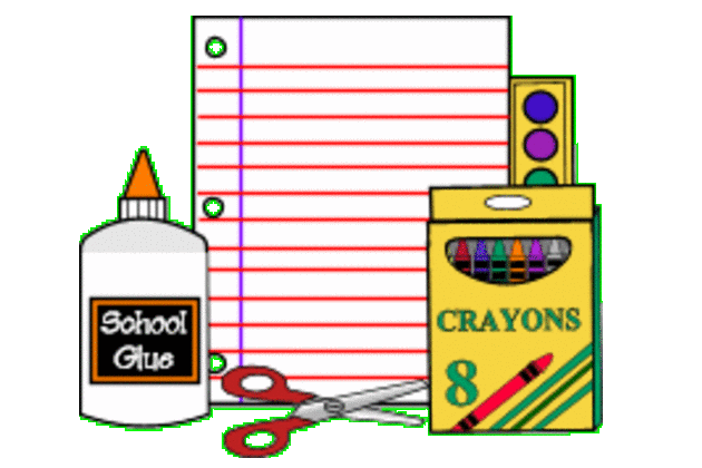 Teachers - School Supplies Clip Art (630x420)