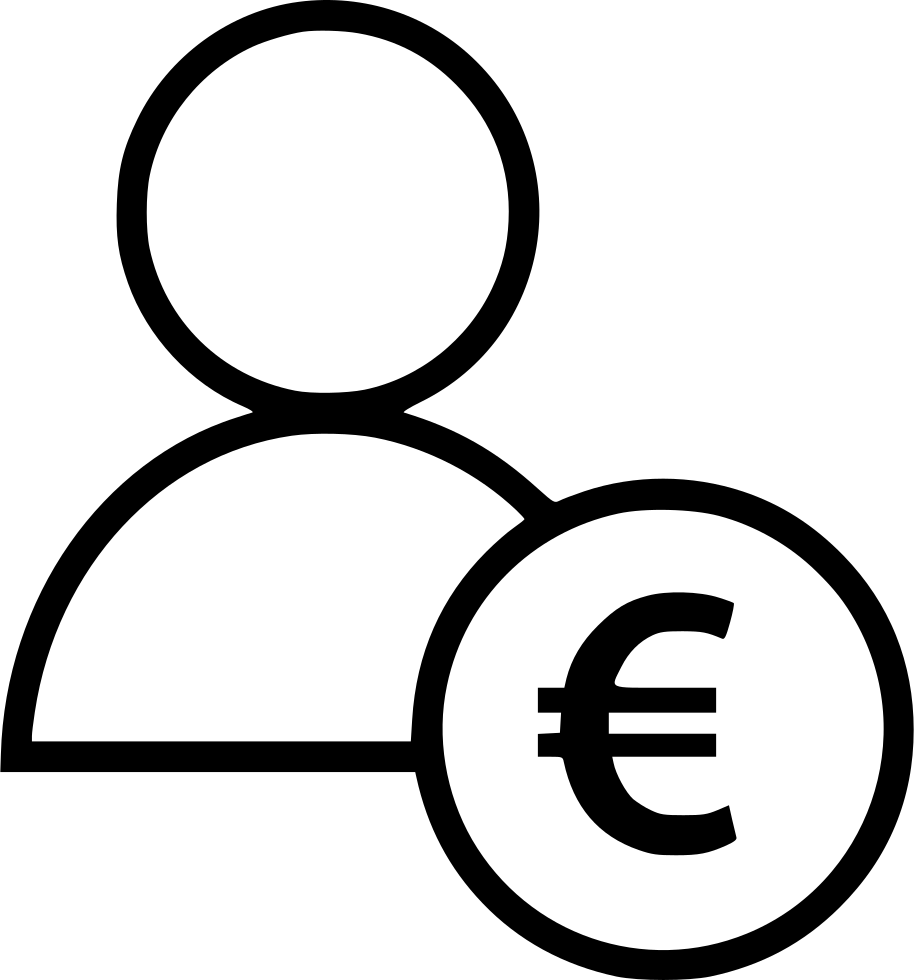 Euro Sign Person User Banking Online Comments - Buick (914x980)