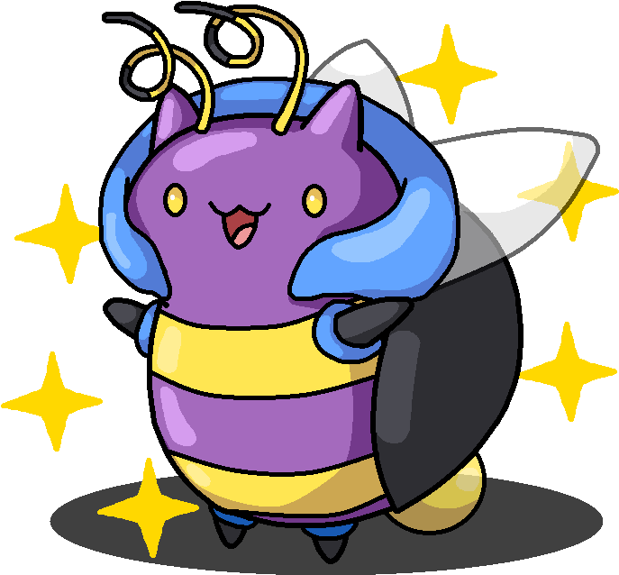 Shiny Volbeat Catbug By Shawarmachine - Shiny Volbeat (700x700)