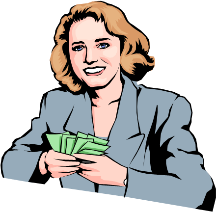 Thumbnail Image For Current Banker - Banker Cartoon Image Png (444x439)