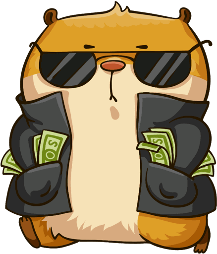 As A Consequence, The Majority Of Stock Hamsters Lose - Стикеры Вк Сеня (512x512)