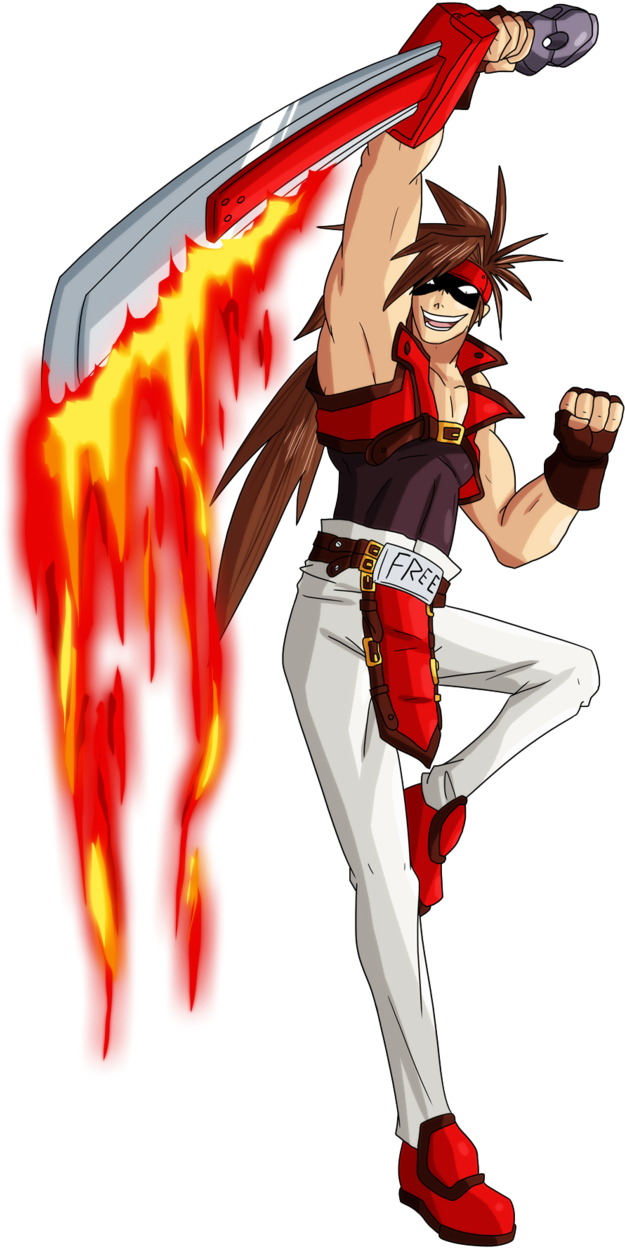 Sol Badguy By Masterthecreater By Orochiphoenix19 On - Cartoon (632x1264)