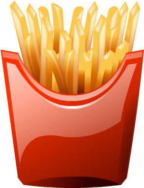 Junk Food French Fries Png - French Fries Icon (400x400)