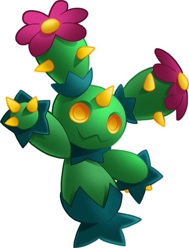 Pokémon Shiny-maractus - Shiny Maractus (610x800)