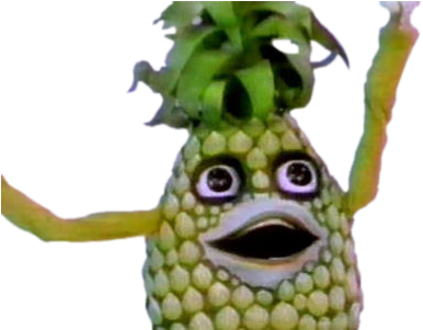 Pineapple Transparent - Je Suis Un Ananas (400x300)