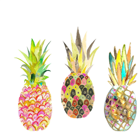 Transparent Fruit Tumblr Download - Print Pineapple (500x500)