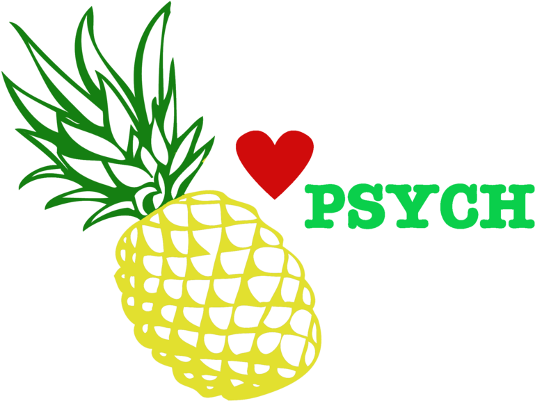 Psych Show Logo Pineapple Download - Psych Pineapple (900x650)