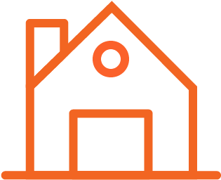 Saturday Calendar Page Pictogram Icon - Minimalist House Icon (500x501)