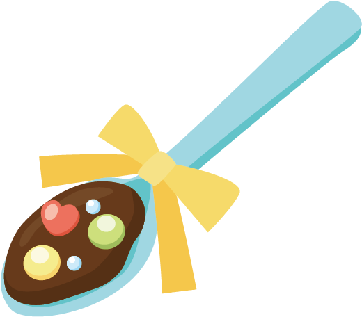 Tea Lollipop Butterscotch Clip Art - Chocolate (624x624)