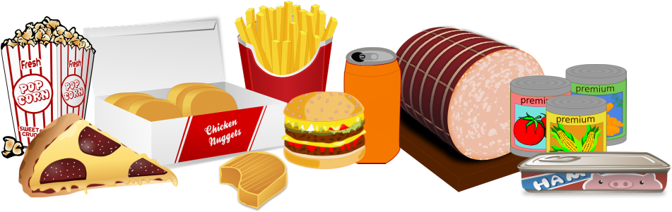 Chips Clipart Processed Food - Movie Popcorn Throw Blanket (962x332)