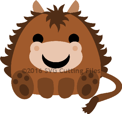 Chunky Animal- Horse - Free Sample (400x376)