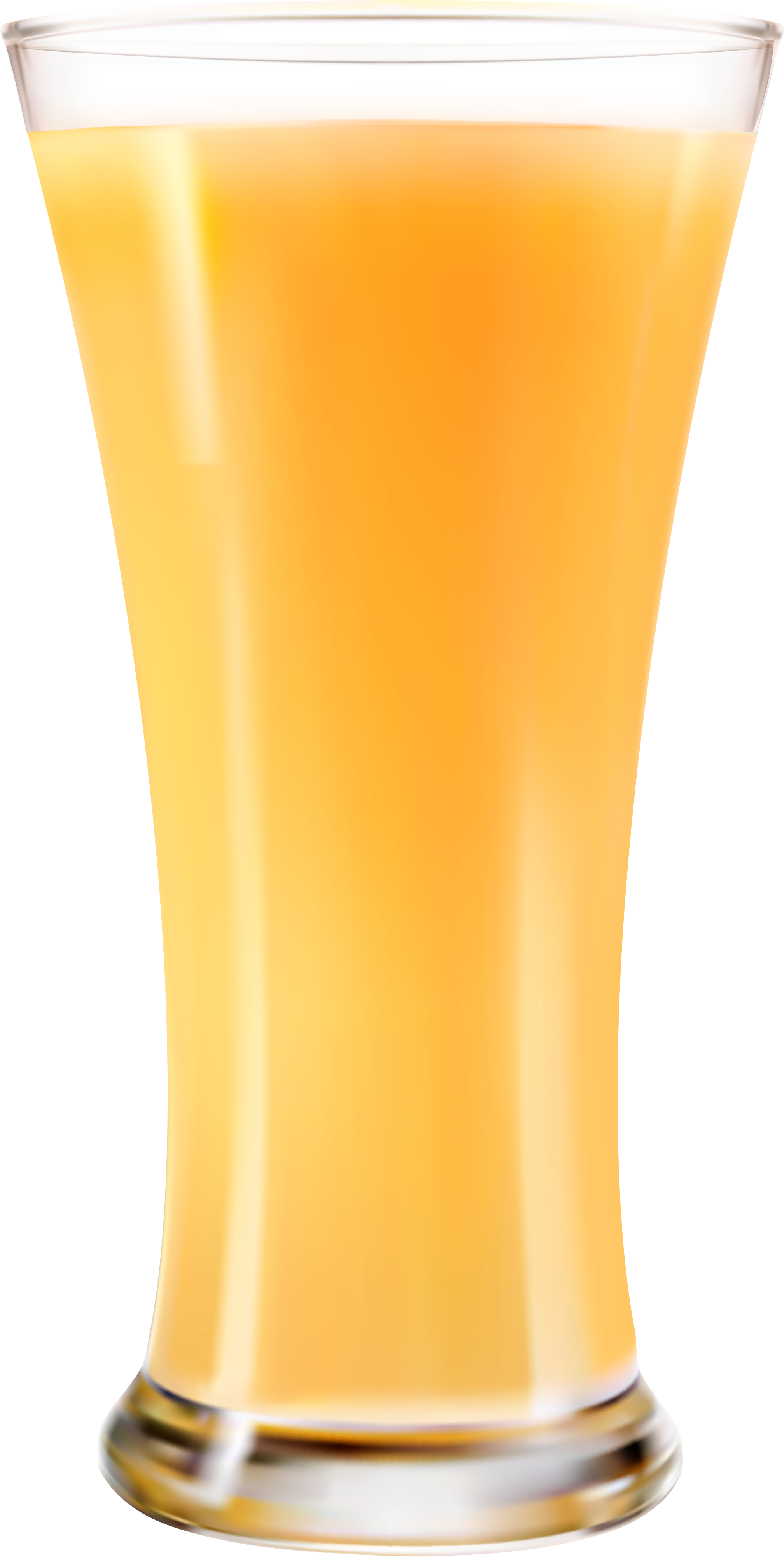 Glass With Orange Juice Png Vector Clipart Image - Orange Juice Glass Png (2560x4362)
