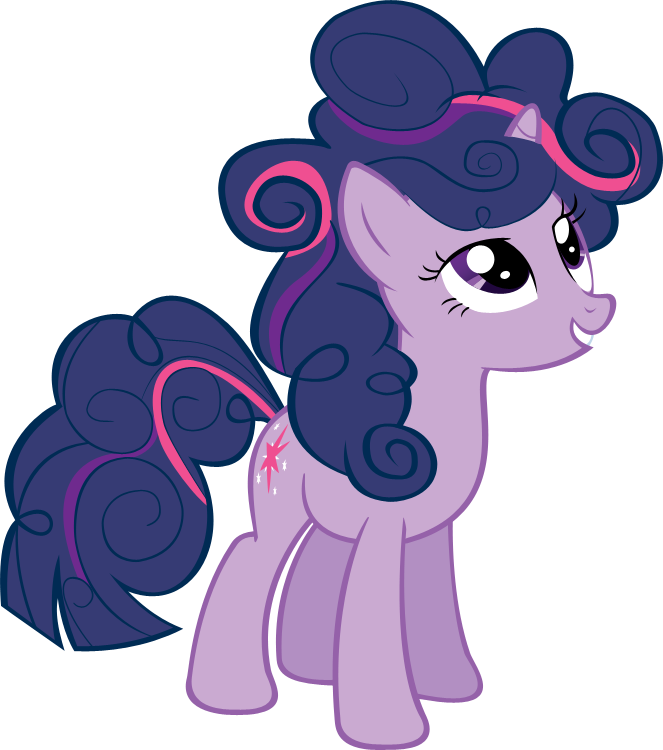 Twilight Looks Good With A Curly Mane By Scotch208 - Twilight Sparkle Curly Hair (663x750)