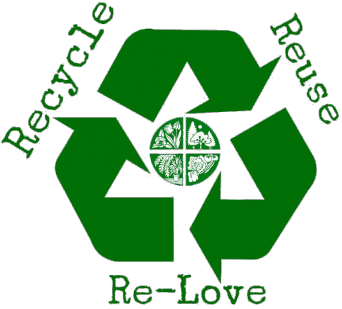 Recycle, Reuse, Re-love Earth Day Celebration - Recycle Love Earth (400x400)